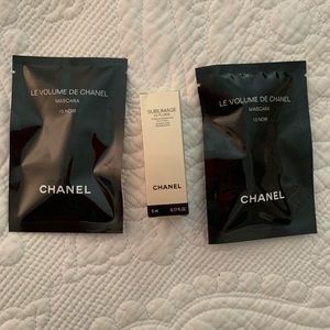 CHANEL make up/ skincare samples